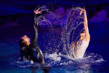 Водное новогоднее шоу Марии Киселевой